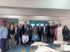 On the opening ceremony of the Educational Resource Center of Rossotrudnichestvo and the geological “Karpinsky Class” at the Russian Center for Science and Culture in Addis Ababa