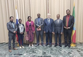 H.E. Ambassador of Russia to Ethiopia Mr. Evgeny Terekhin received members of the Ethio-Russian Parliamentary Friendship Group