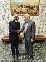 Russian Ambassador to Ethiopia H.E. Mr. Evgeny Terekhin held a meeting with Mr. Dejazmach Woldesemayat (January 27, 2025)