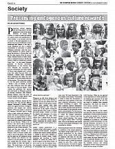 Article about Russia's National Unity Day in "The Ethiopian Herald" newspaper Article about Russia's National Unity Day in "The Ethiopian Herald" newspaper