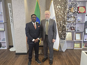 Ambassador of Russia to Ethipia, H.E. Mr. Evgeny Terekhin met with Secretary General of the Interreligious Council of Ethiopia, H.E. Mr. Tagay Tadele (February 26,2025)