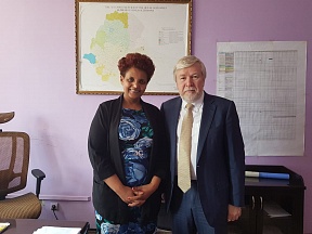 About the meeting of H.E. Mr. Evgeny Terekhin, Ambassador of Russia in Ethiopia, with Mrs. Birtukan Mideksa, Chairperson of the National Electoral Board of Ethiopia